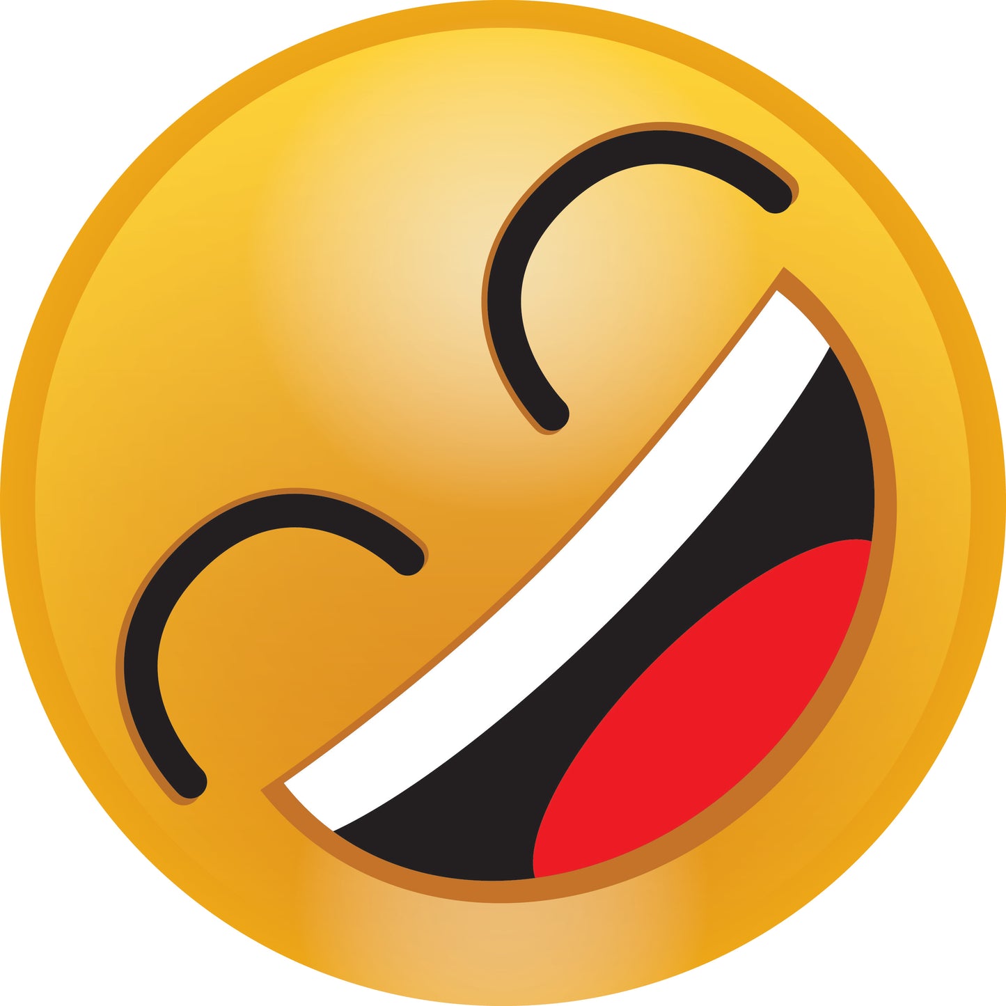 Smiley Aufkleber 2- 60 cm große Mengen besonders preiswert ES-SMI-10810