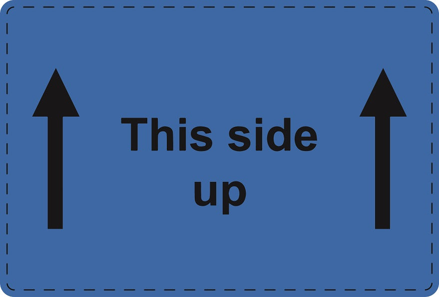 1000 Versandaufkleber "This side up" aus Plastik ES-VER-PE-5200