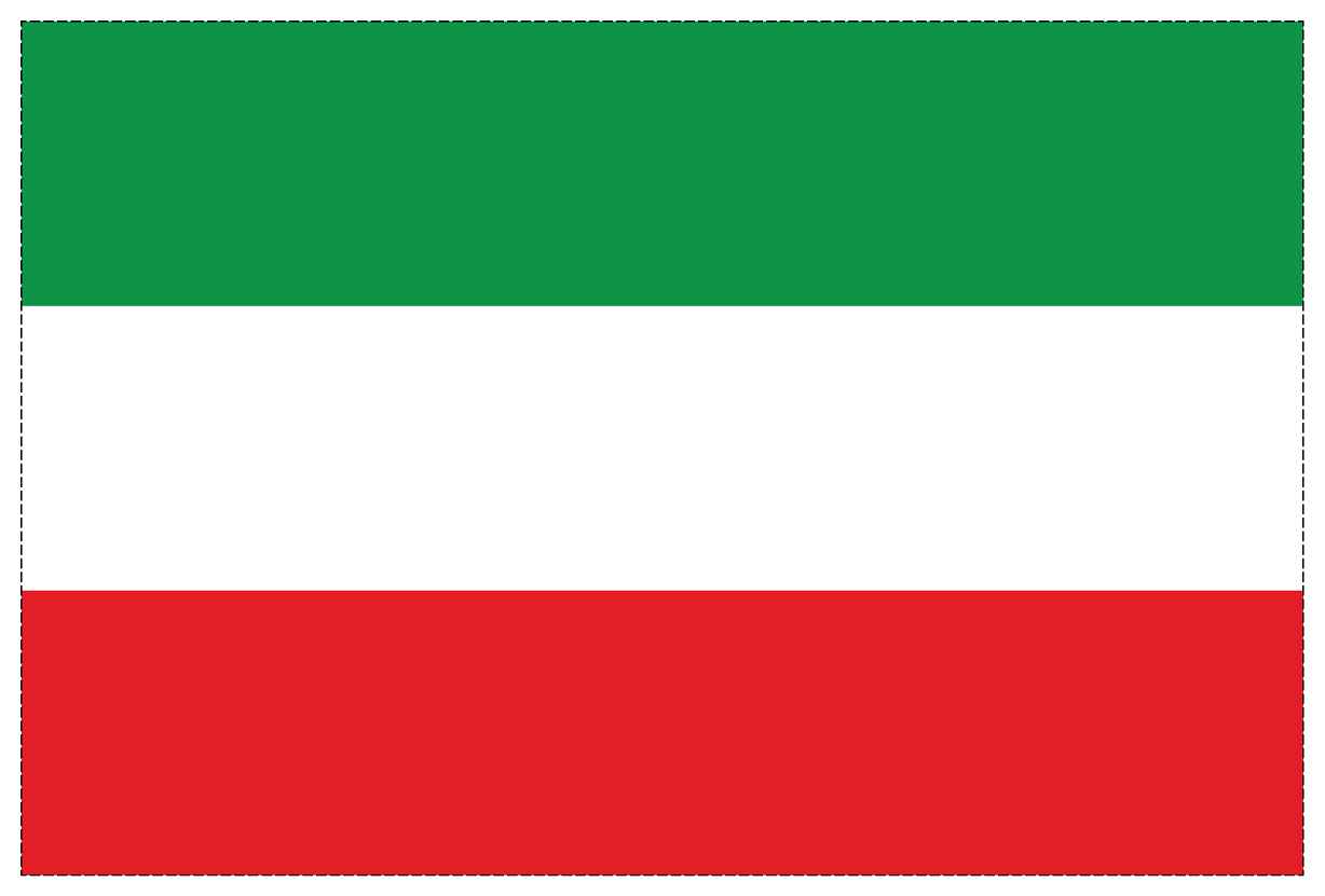 Deutschland Bundesländer Flaggen-Fahnen Aufkleber Nordrhein-Westfalen1 5-60cm FL-DE-Nordrhein-Westfalen1