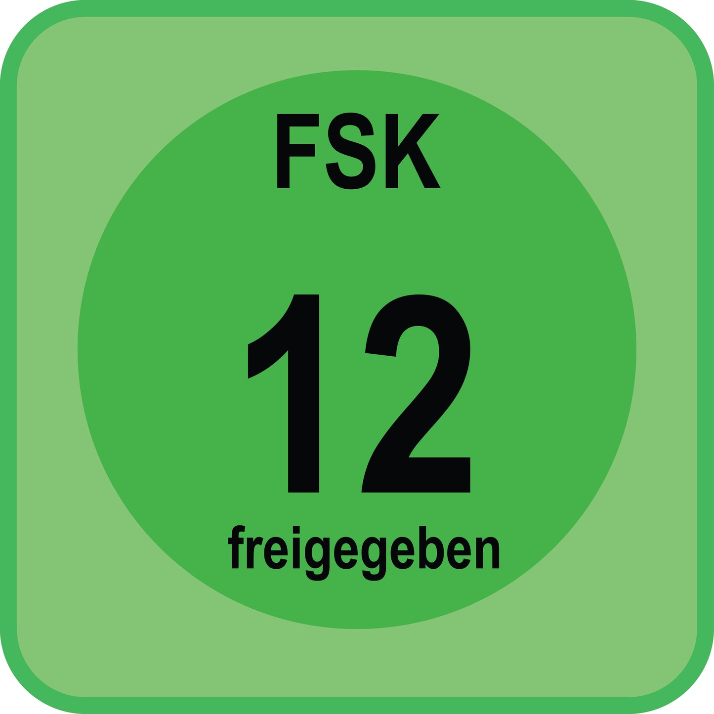 FSK 15x15mm und 34,6x34,6 mm Aufkleber LO-FSK-12