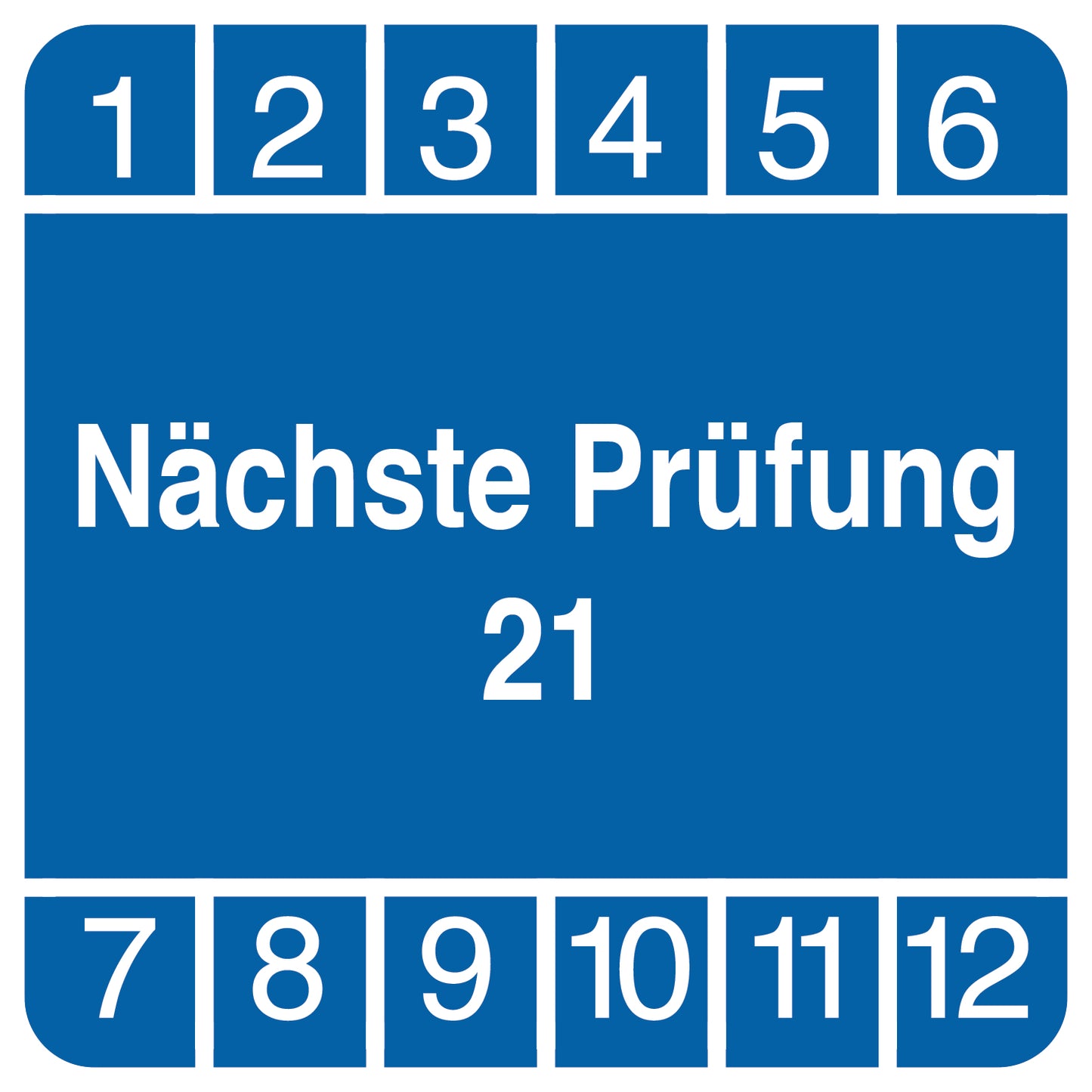 Kabelprüfetiketten 2 - 7 cm LO-KABEL-RE-PR2440