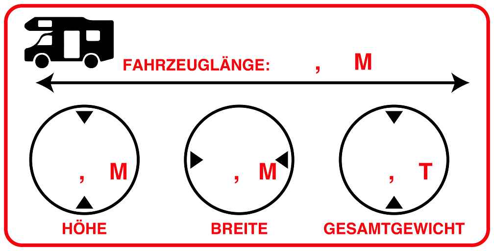 Autoservice Autowartung Aufkleber "Fahrzeuglänge" 5-10 cm LO-CARSERVICE1600-14