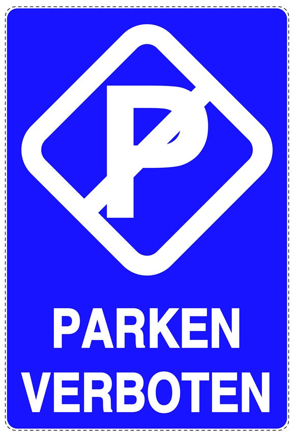 Parken verboten Aufkleber "Parken verboten" LO-NPRK-2230-44