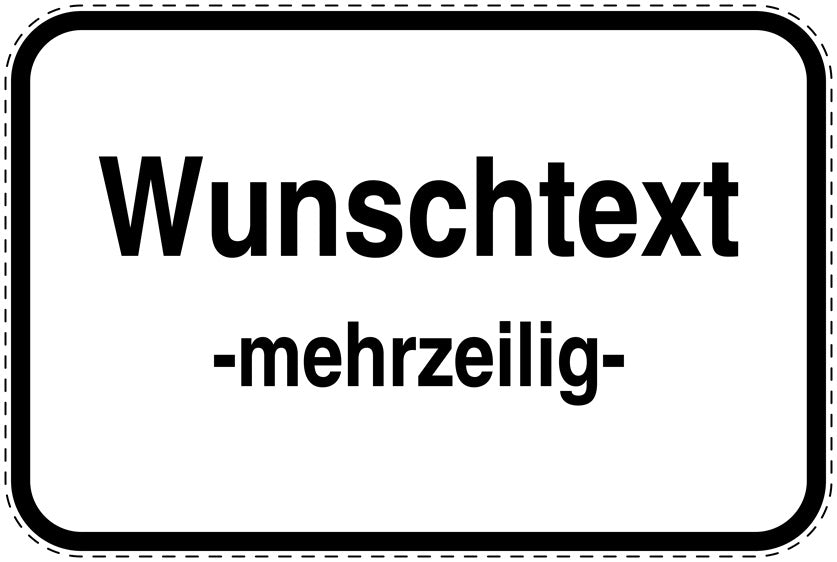 Parkplatzverbotsschilder (Parken verboten) als Aufkleber LO-PARKEN-10000-V-0-Wunsch