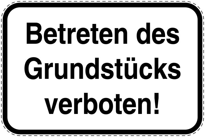 Parkplatzverbotsschilder (Parken verboten) als Aufkleber LO-PARKEN-11200-V-0
