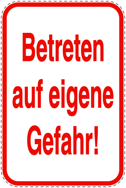 Parkplatzverbotsschilder (Parken verboten) rot als Aufkleber LO-PARKEN-21300-H-14