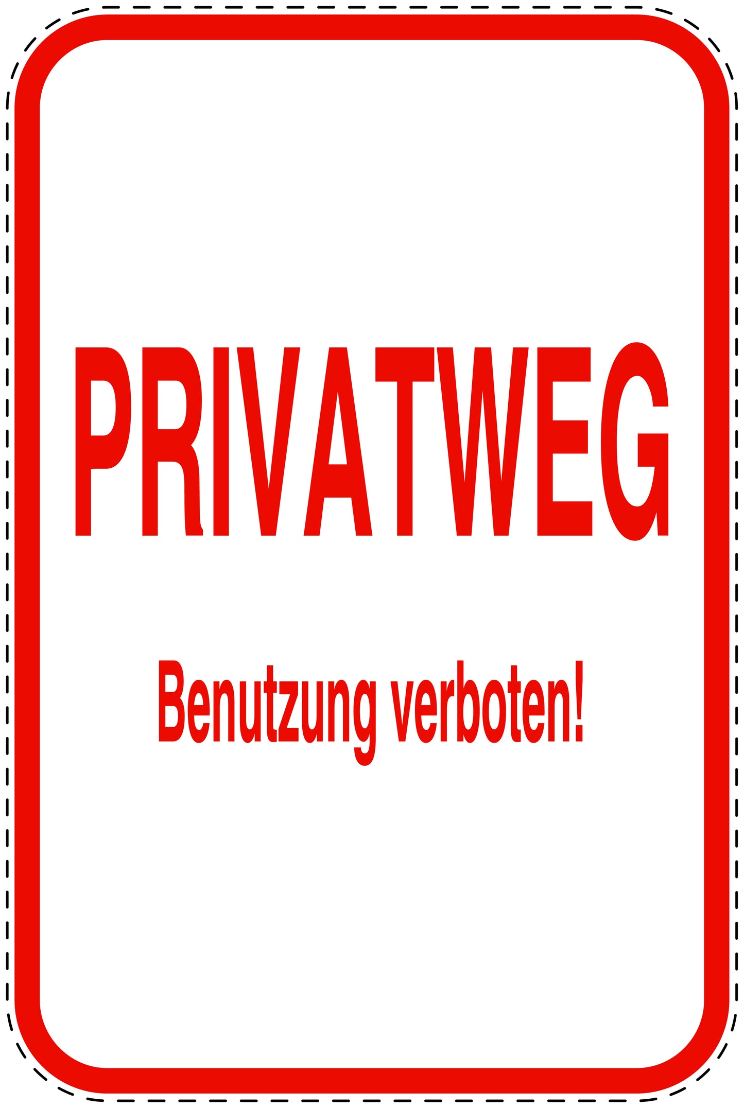 Parkplatzverbotsschilder (Parken verboten) rot als Aufkleber LO-PARKEN-21900-H-14
