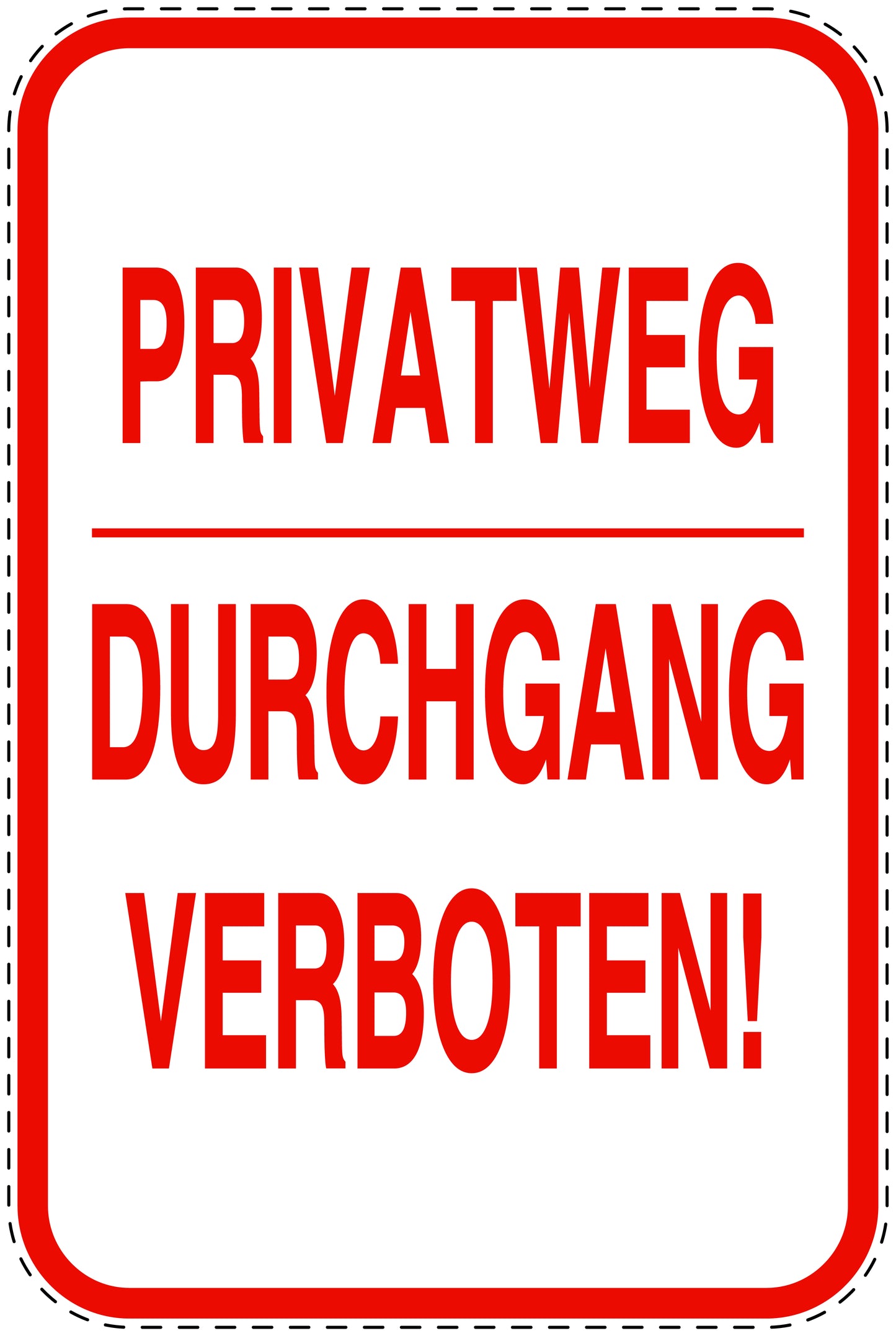 Parkplatzverbotsschilder (Parken verboten) rot als Aufkleber LO-PARKEN-22200-H-14