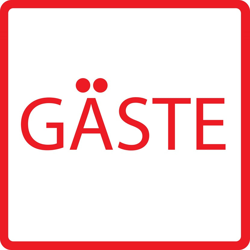 Gebäude Aufkleber Piktogramme "Gäste" 5-30 cm LO-PIKTO4310-14