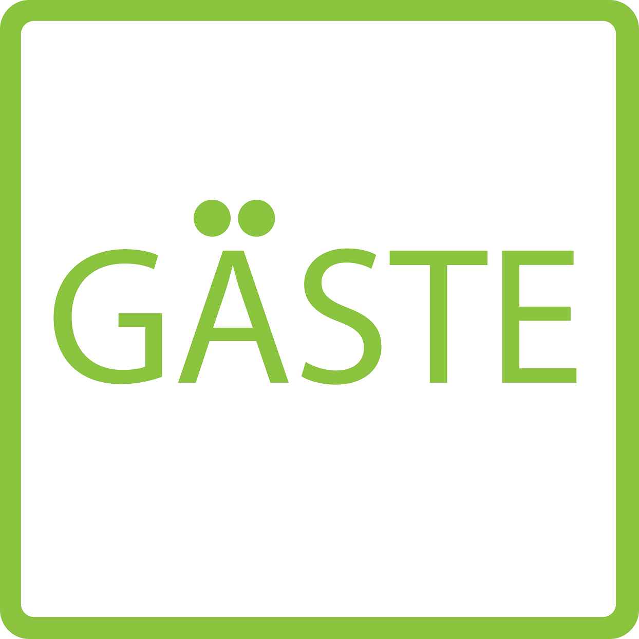 Gebäude Aufkleber Piktogramme "Gäste" 5-30 cm LO-PIKTO4310-67