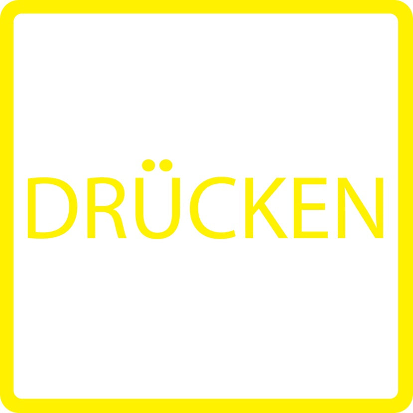 Gebäude Aufkleber Piktogramme "Drücken" 5-30 cm LO-PIKTO4330-3