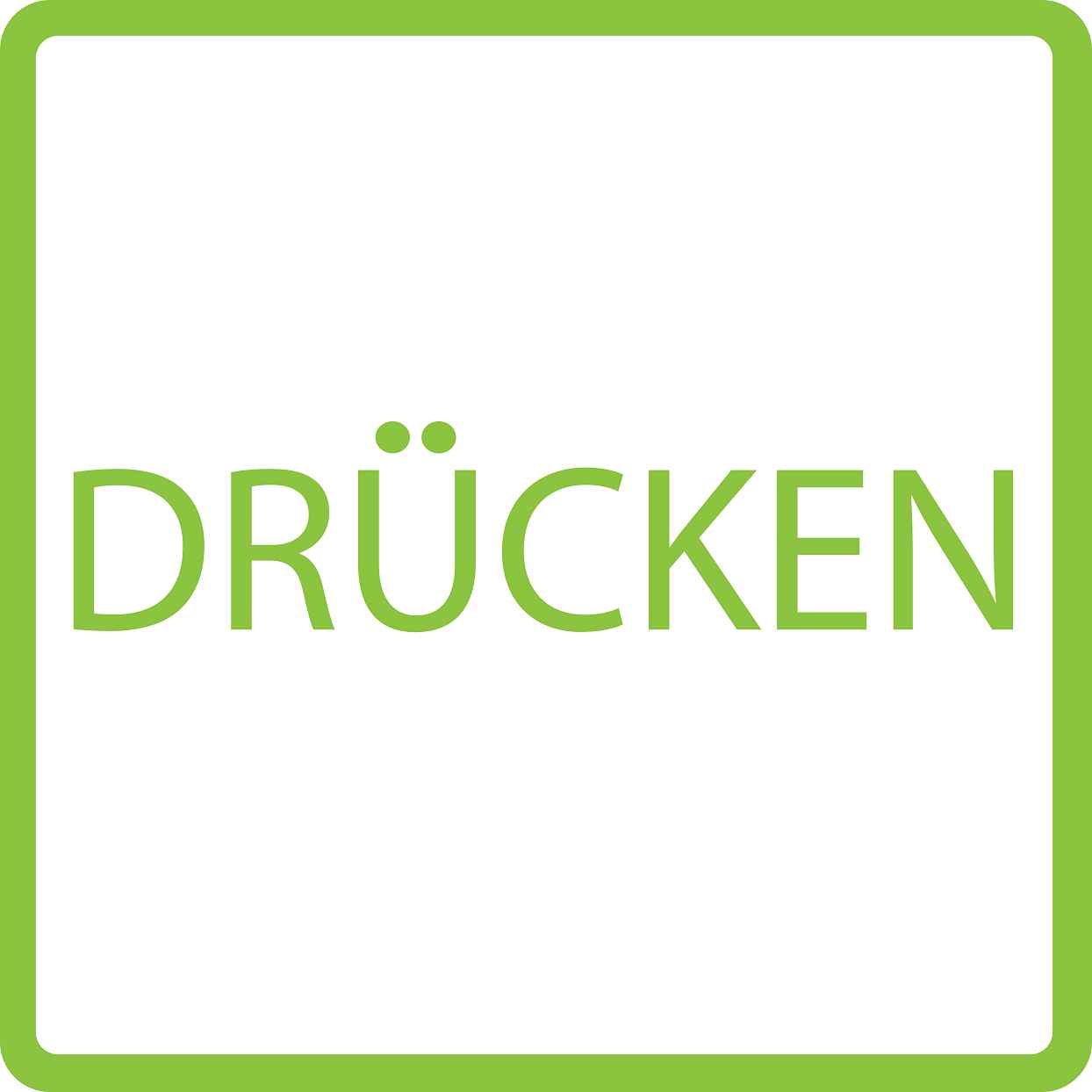 Gebäude Aufkleber Piktogramme "Drücken" 5-30 cm LO-PIKTO4330-67