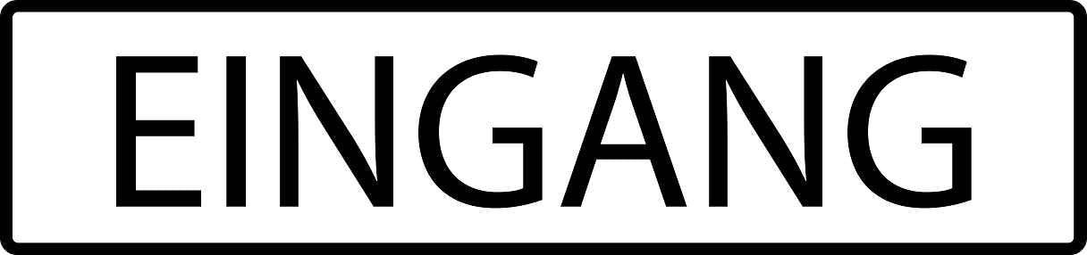Gebäude Aufkleber Piktogramme "Eingang" 5-30 cm LO-PIKTO4350-88