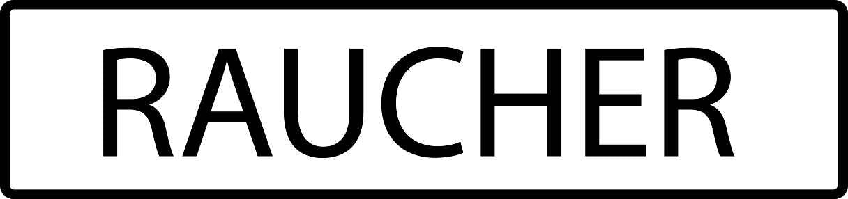 Gebäude Aufkleber Piktogramme "Raucher" 5-30 cm LO-PIKTO4400-88