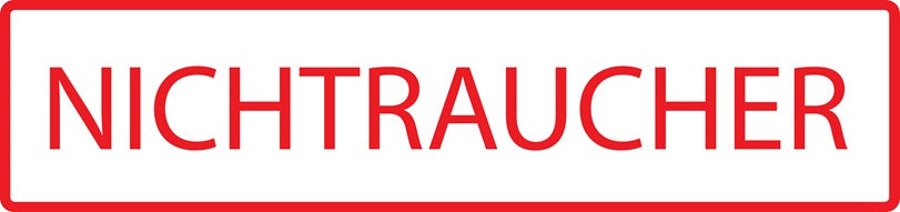 Gebäude Aufkleber Piktogramme "Nichtraucher" 5-30 cm LO-PIKTO4430-14