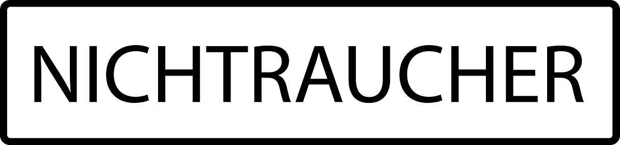 Gebäude Aufkleber Piktogramme "Nichtraucher" 5-30 cm LO-PIKTO4430-88