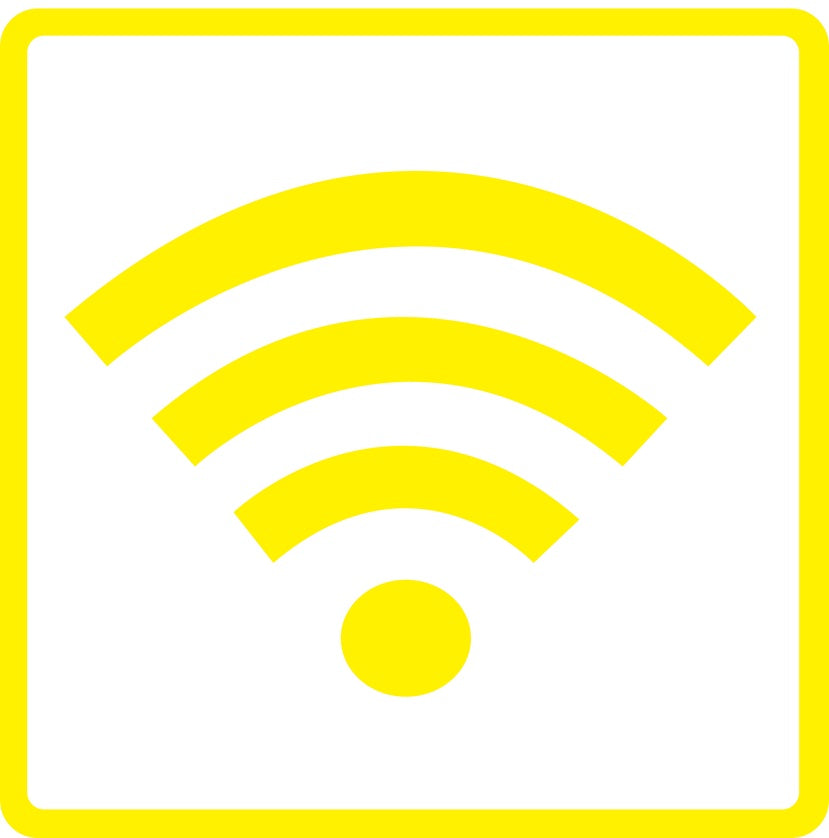 Gebäude Aufkleber Piktogramme "WLAN" 5-30 cm LO-PIKTO5200-3