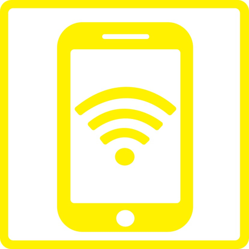 Gebäude Aufkleber Piktogramme "Internet" 5-30 cm LO-PIKTO5210-3