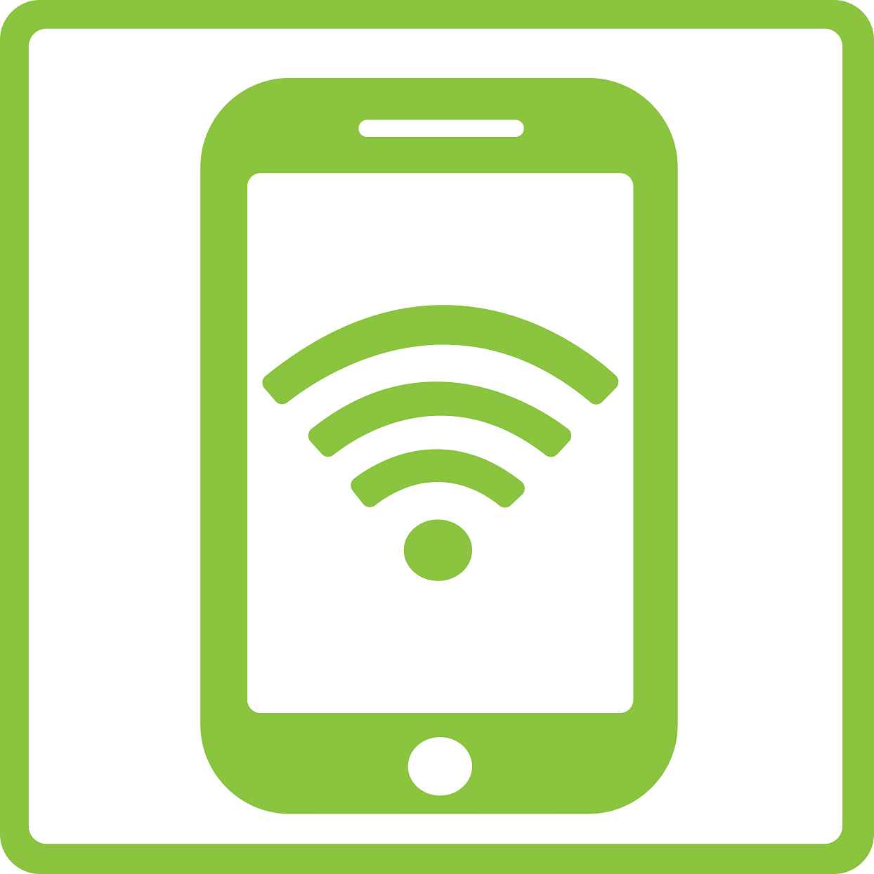 Gebäude Aufkleber Piktogramme "WLAN" 5-30 cm LO-PIKTO5210-67