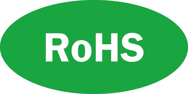 100x Elektrogeräte-Kennzeichen Rohs LO-ROHS-10600