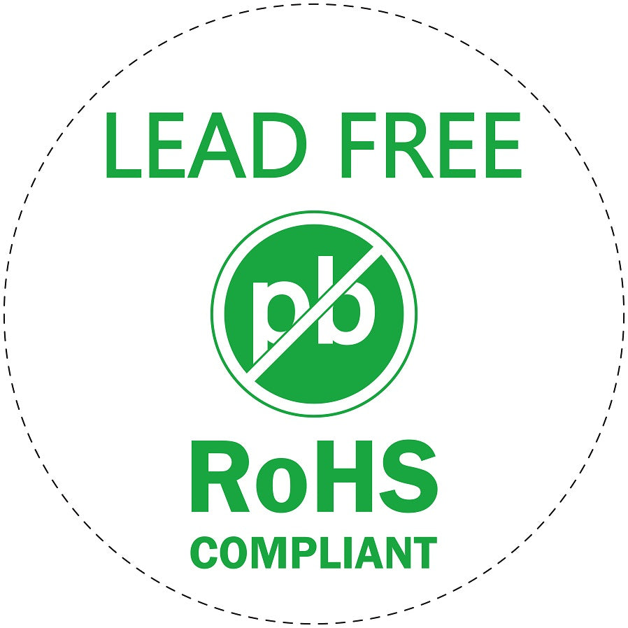 100x Elektrogeräte-Kennzeichen Rohs LO-ROHS-11100