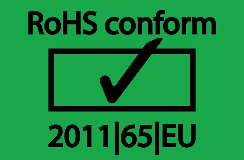 100x Elektrogeräte-Kennzeichen Rohs LO-ROHS-20400