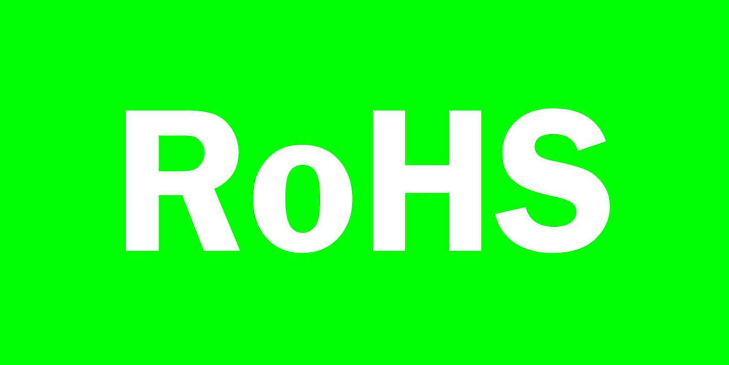100x Elektrogeräte-Kennzeichen Rohs 10-200 mm LO-ROHS-20600-67