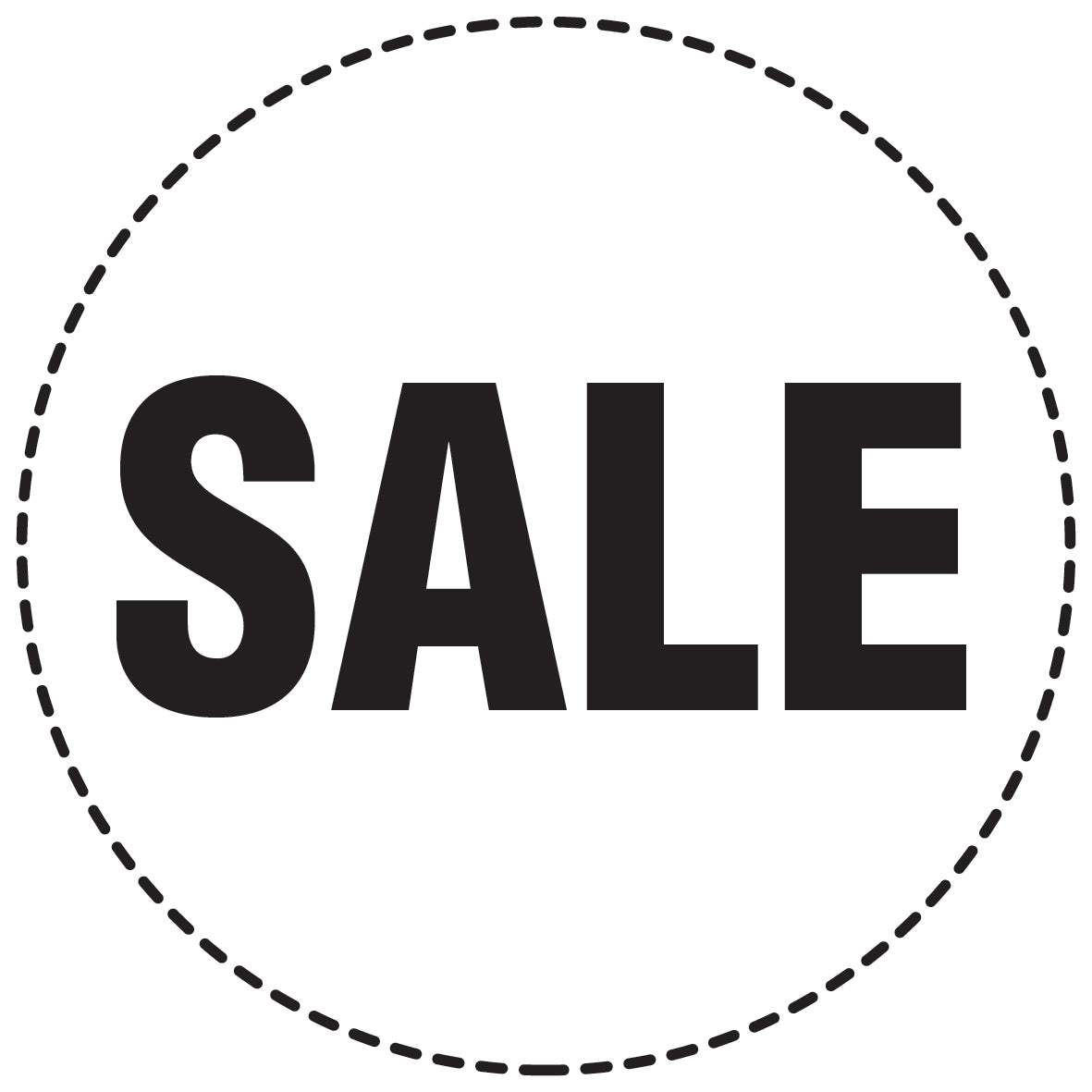 Promotionsaufkleber rund 2 "Sale" 10-60 cm LO-SALE-1000-RU-10-0-88
