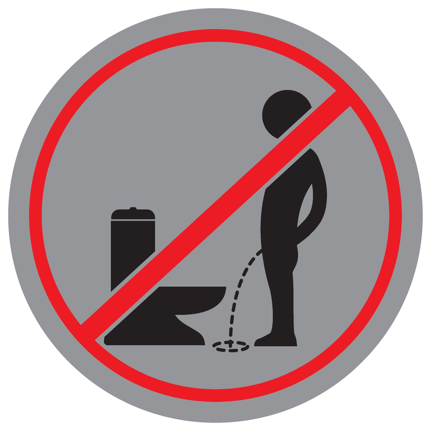 Toiletten Aufkleber "Bitte im Sitzen pinkeln!" LO-TOILET-10200-10-SIMA