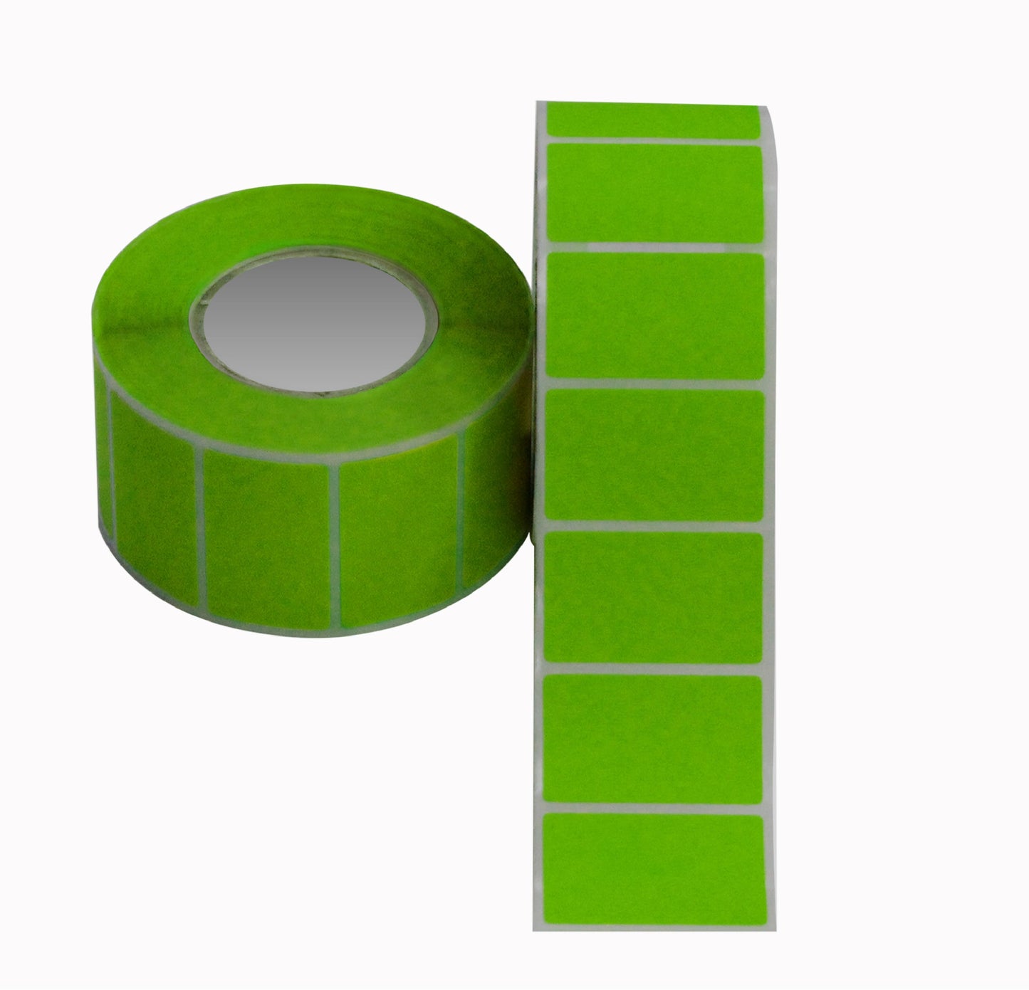 1000 Eckige Markierungspunkte selbstklebend 40x24 mm 60x40 mm und 90x70 mm auf Rolle aus Plastik