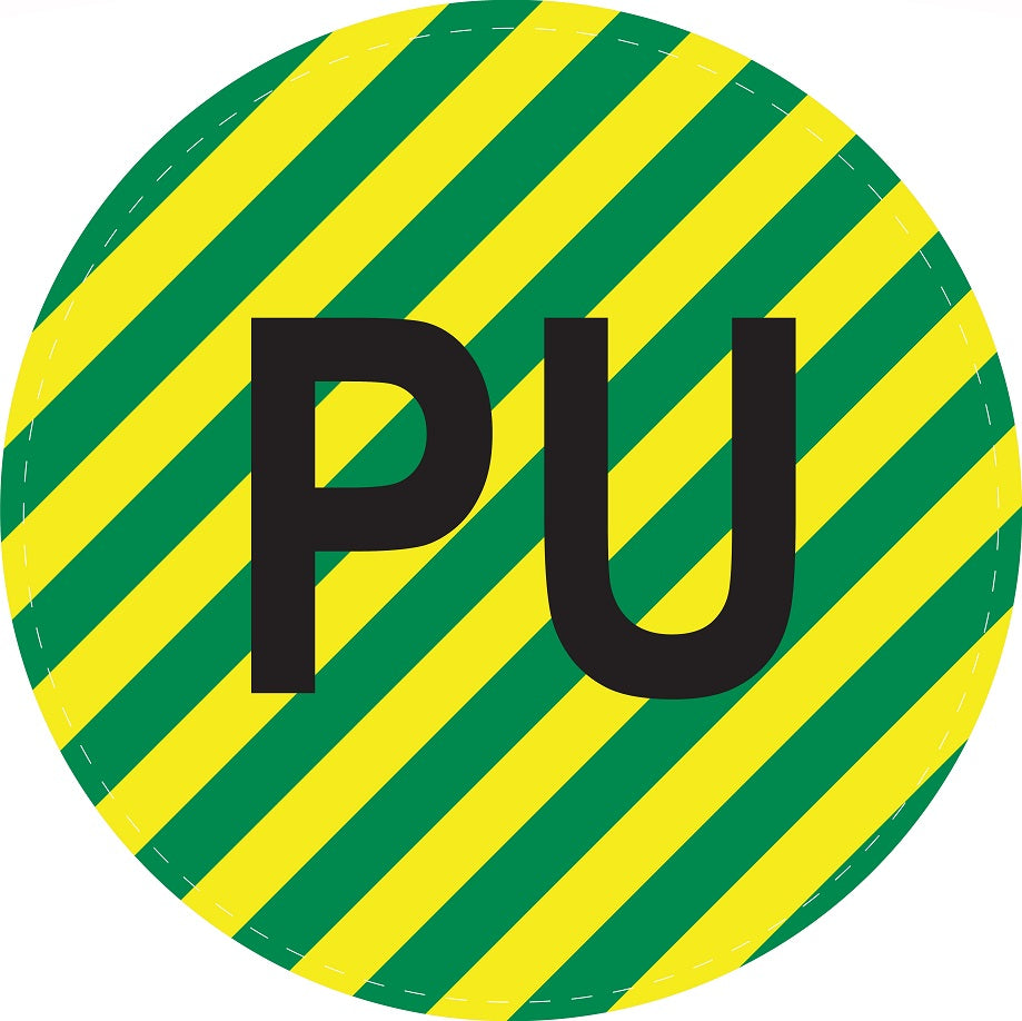 Elektrokennzeichnung Leiterkennzeichen "Schutzleiter nicht geerdet" es-elpe-2000