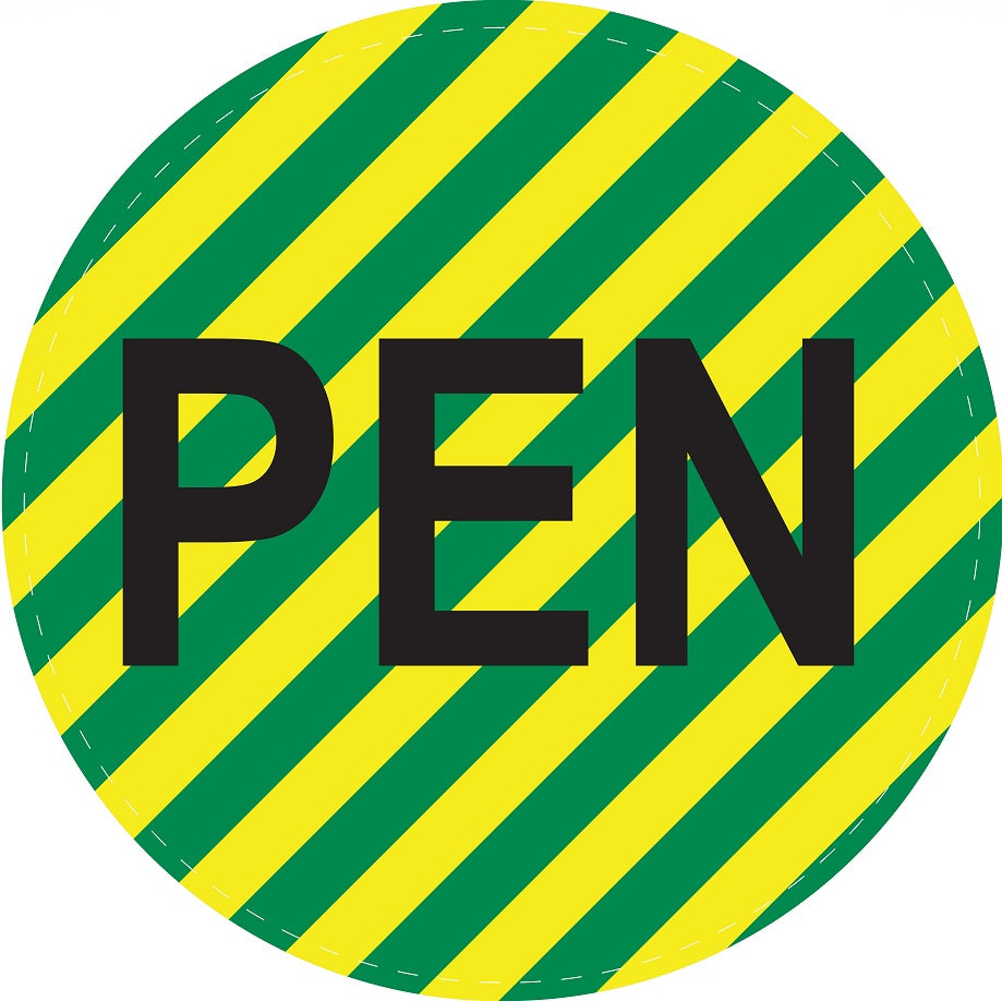 Elektrokennzeichnung Leiterkennzeichen "Neutralleiter mit Schutzfunktion" es-elpe-2100