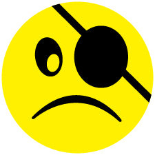 1000 Stück Smiley Aufkleber ES-SMI-0500