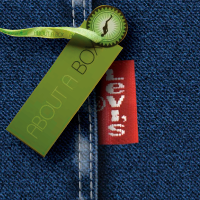 Textiletiketten mit Stoffdruck