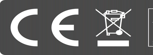 100x Elektrogeräte-Kennzeichen "GS EAC CE" kombiniert ES-CE-COMBI-100-88