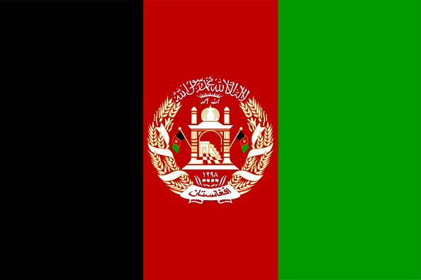 Afghanistan - Fahnen Aufkleber 5-60cm wetterfest ES-FL-AFG