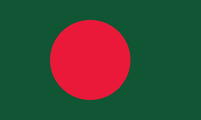 Bangladesch - Fahnen Aufkleber 5-60cm wetterfest ES-FL-BGD