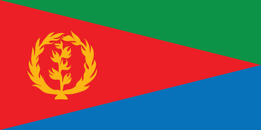 Eritrea - Fahnen Aufkleber 5-60cm wetterfest ES-FL-ERI