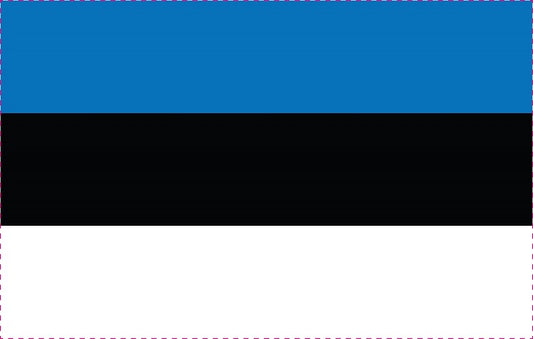 Estland Flaggen-Fahnen Aufkleber 5-60cm wetterfest ES-FL-EST