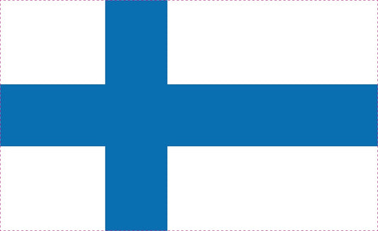 Finland Flaggen-Fahnen Aufkleber 5-60cm wetterfest ES-FL-FIN