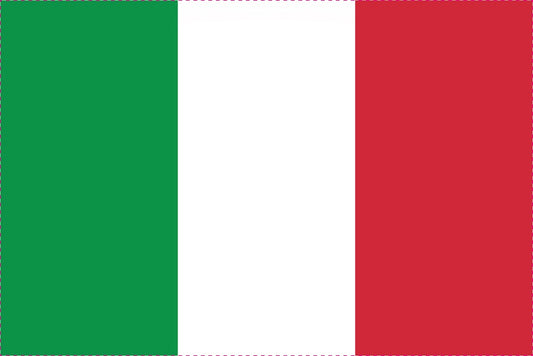Italien Flaggeb-Fahnen Aufkleber 5-60cm wetterfest ES-FL-ITL