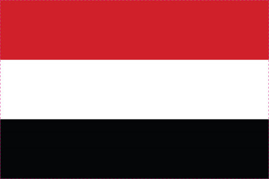 Jemen - Fahnen Aufkleber 5-60cm wetterfest ES-FL-JEM