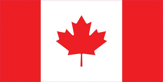 Kanada - Fahnen Aufkleber 5-60cm wetterfest ES-FL-KAN