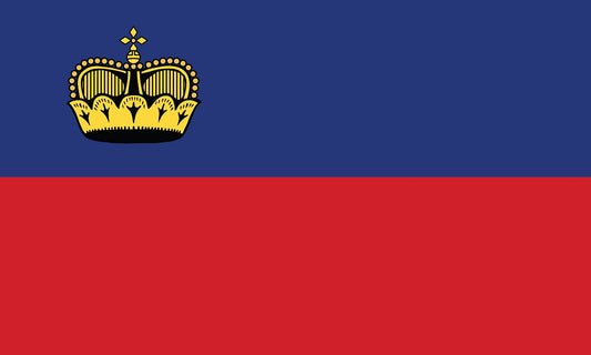 Liechtenstein - Fahnen Aufkleber 5-60cm wetterfest ES-FL-LIE
