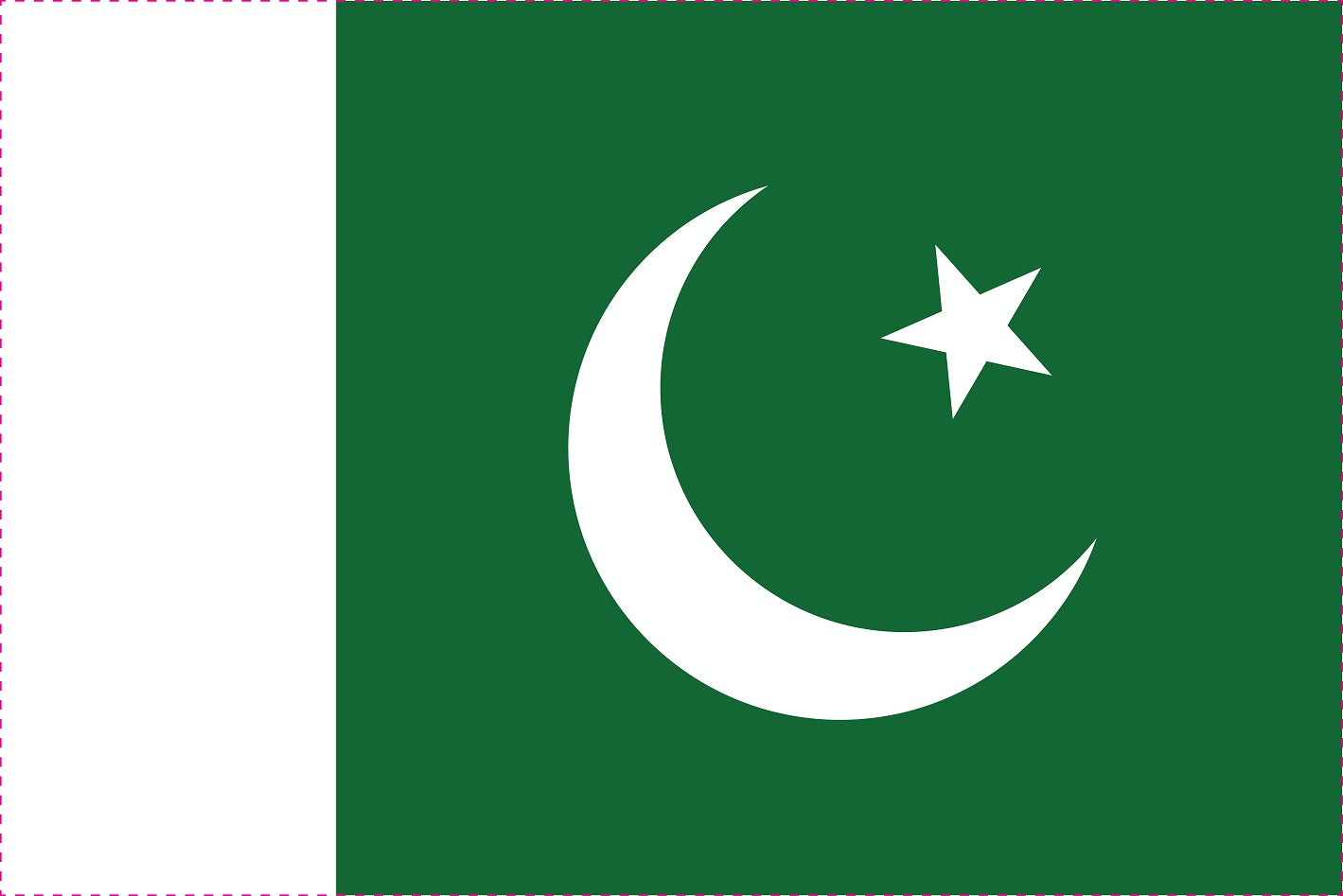 Pakistan - Fahnen Aufkleber 5-60cm wetterfest ES-FL-PAK