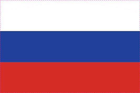 Russland - Fahnen Aufkleber 5-60cm wetterfest ES-FL-RUS