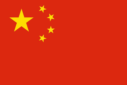 Volksrepublik China-Fahnen Aufkleber 5-60cm wetterfest ES-FL-VCH