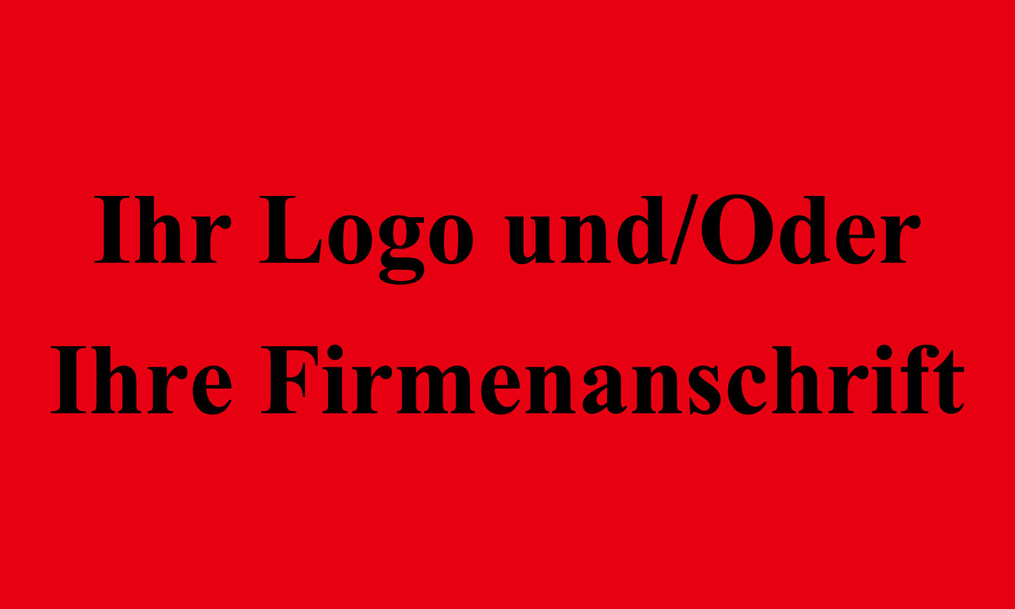 1000 Aufkleber Büroorganisation "Ihre Logo und/oder Ihre Firmenanschrift" aus Papier  ES-OFFICE2200-PA