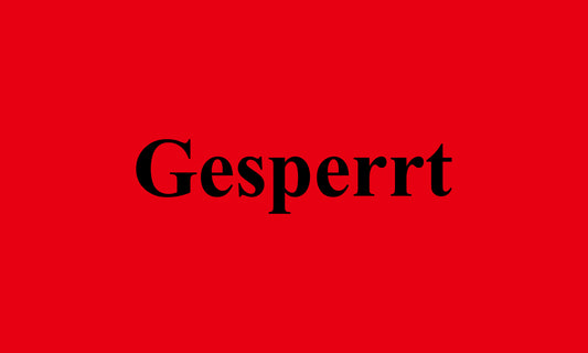 1000 Aufkleber Büroorganisation "Gesperrt" aus Papier  ES-OFFICE2800-PA