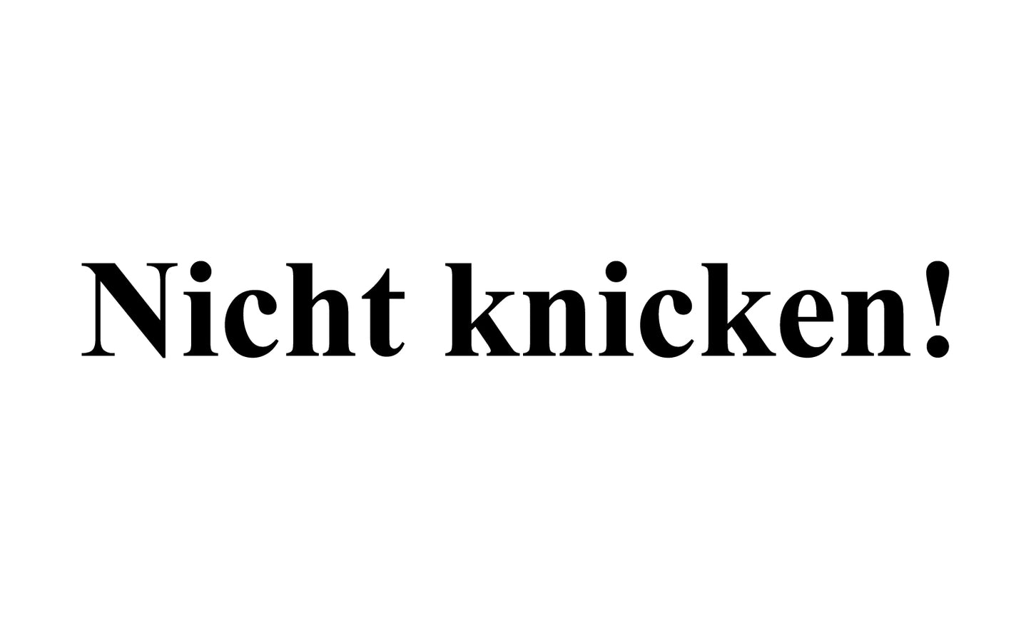 1000 Aufkleber Büroorganisation "Nicht knicken!" aus Papier  ES-OFFICE3100-PA